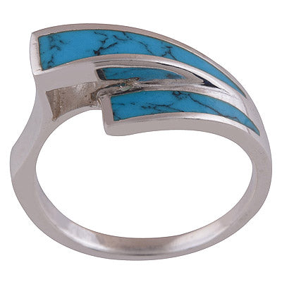 Turquoise 925 Sterling Silver Ring - R3401663-1