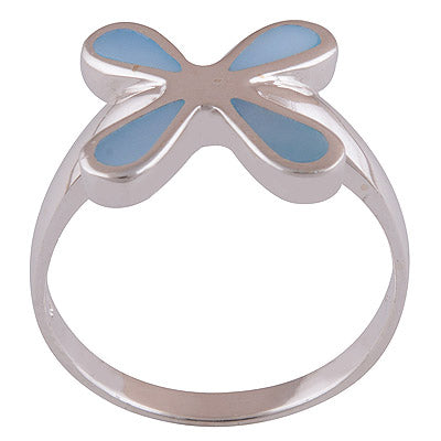 Shell 925 Sterling Silver Ring - R3401668-14