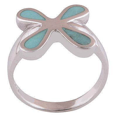 Turquoise 925 Sterling Silver Ring - R3401668-4