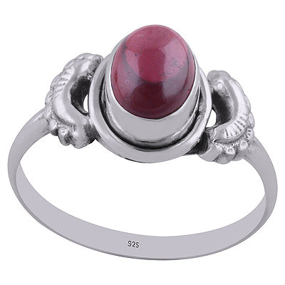 Garnet 925 Sterling Silver Ring - R3401675-6