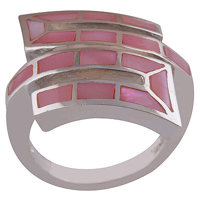 Shell 925 Sterling Silver Ring - R3401683-10