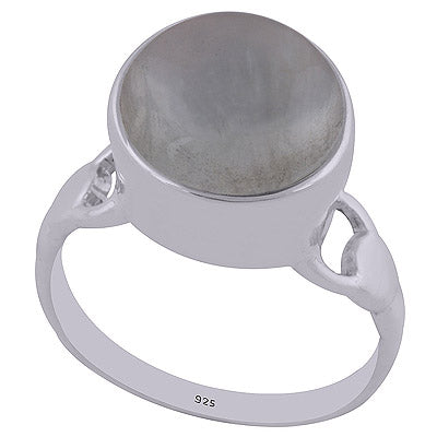 Prehnite 925 Sterling Silver Ring - R3401725-68