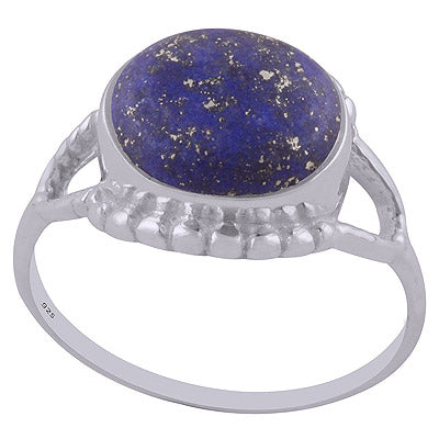 Lapis 925 Sterling Silver Ring - R3401734-34