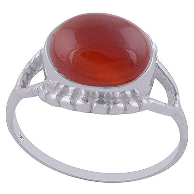 Carnelian 925 Sterling Silver Ring - R3401734-37
