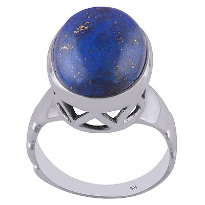 Lapis 925 Sterling Silver Ring - R3401739-8