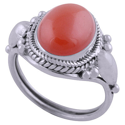 Carnelian 925 Sterling Silver Ring - R3401966-24