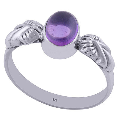 Amethyst 925 Sterling Silver Ring - R3401977-1