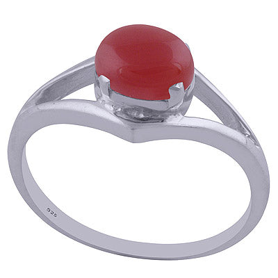 Carnelian 925 Sterling Silver Ring - R3401984-17