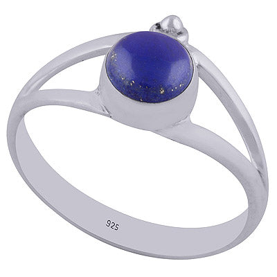 Lapis 925 Sterling Silver Ring - R3401995-143