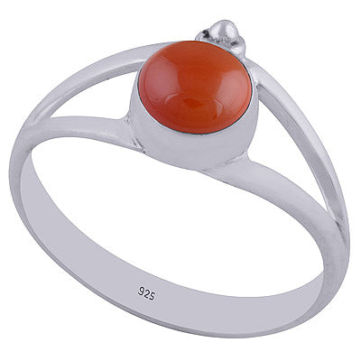 Carnelian 925 Sterling Silver Ring - R3401995-152