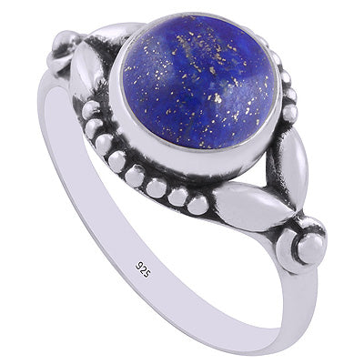 Lapis 925 Sterling Silver Ring - R3402022-65