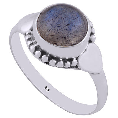 Labradorite 925 Sterling Silver Ring - R3402023-64