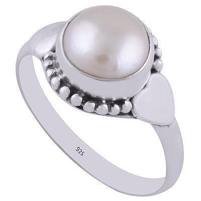 Pearl 925 Sterling Silver Ring - R3402023-69