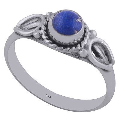 Lapis 925 Sterling Silver Ring - R3402052-38