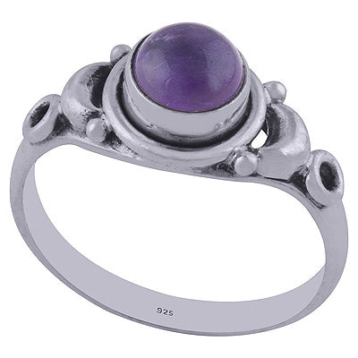 Amethyst 925 Sterling Silver Ring - R3402054-1