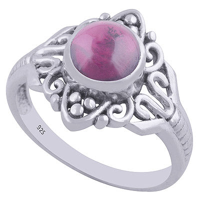Garnet 925 Sterling Silver Ring - R3402064-3