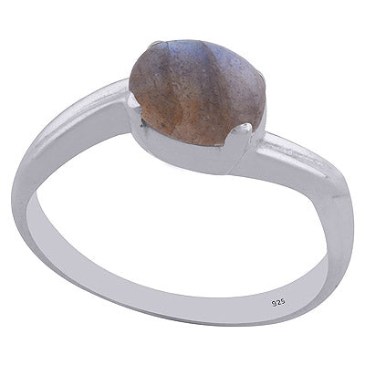 Labradorite 925 Sterling Silver Ring - R3402077-13