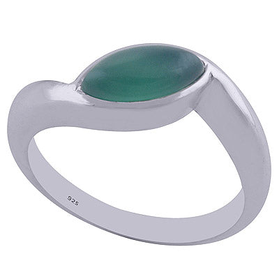 Green Onyx 925 Sterling Silver Ring - R3402088-23