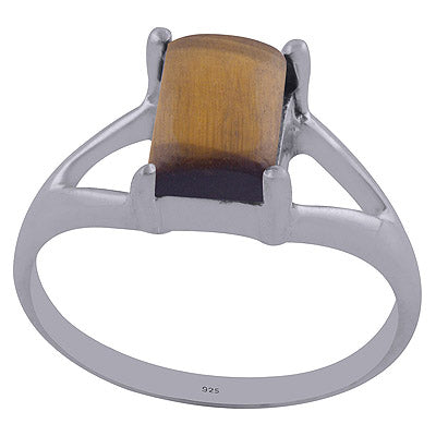 Tiger's Eye 925 Sterling Silver Ring - R3402094-27