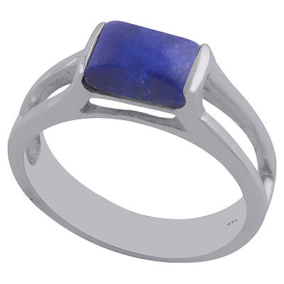 Lapis 925 Sterling Silver Ring - R3402095-11