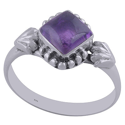 Amethyst 925 Sterling Silver Ring - R3402109-1