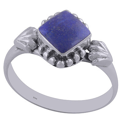 Lapis 925 Sterling Silver Ring - R3402109-24