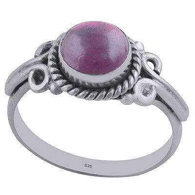 Garnet 925 Sterling Silver Ring - R3402204-10