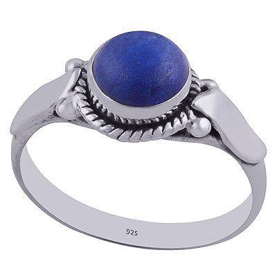 Lapis 925 Sterling Silver Ring - R3402216-53