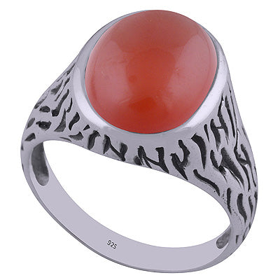 Carnelian 925 Sterling Silver Ring - R3402258-31