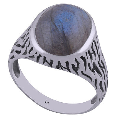 Labradorite 925 Sterling Silver Ring - R3402258-4