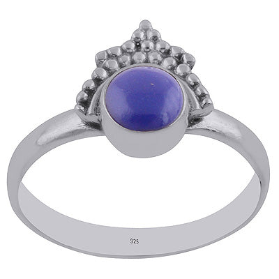 Lapis 925 Sterling Silver Ring - R3402277-63