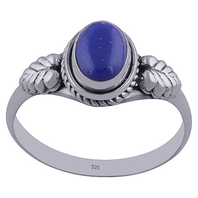 Lapis 925 Sterling Silver Ring - R3402281-62