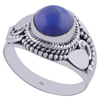 Lapis 925 Sterling Silver Ring - R3402379-29