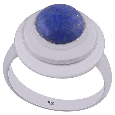 Lapis 925 Sterling Silver Ring - R3402490-20