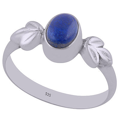 Lapis 925 Sterling Silver Ring - R3402493-68