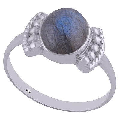 Labradorite 925 Sterling Silver Ring - R3402506-13
