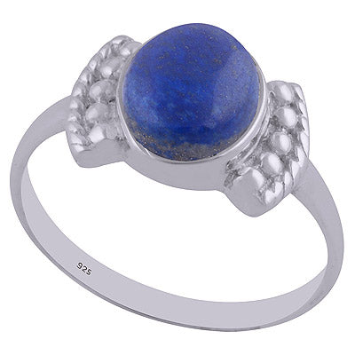 Lapis 925 Sterling Silver Ring - R3402506-17