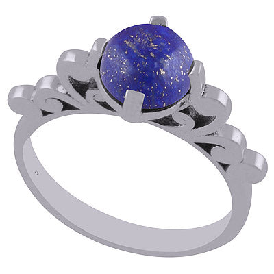 Lapis 925 Sterling Silver Ring - R3402513-13