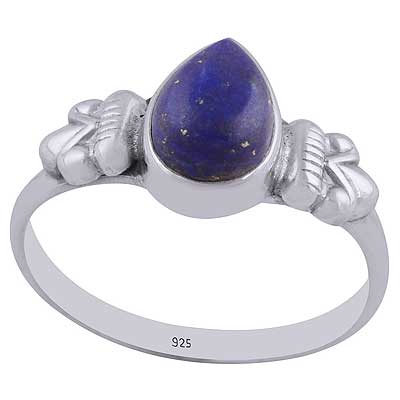 Lapis 925 Sterling Silver Ring - R3402563-22