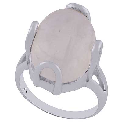 Rainbow Moonstone 925 Sterling Silver Ring - R3402587-1
