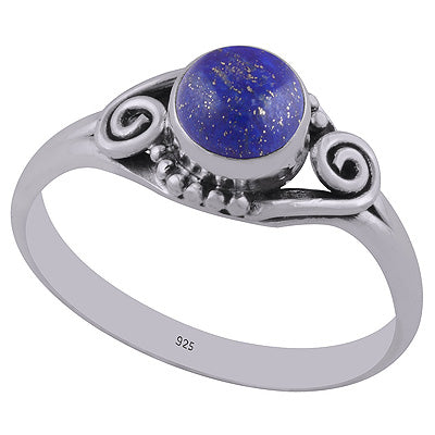 Lapis 925 Sterling Silver Ring - R3402659-18