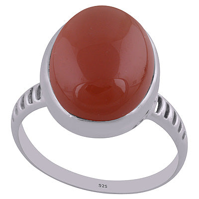 Carnelian 925 Sterling Silver Ring - R3402668-14