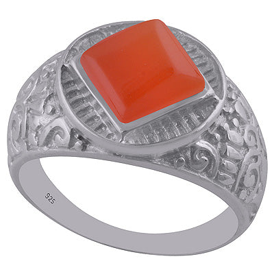 Carnelian 925 Sterling Silver Ring - R3402676-16