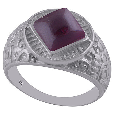 Garnet 925 Sterling Silver Ring - R3402676-4