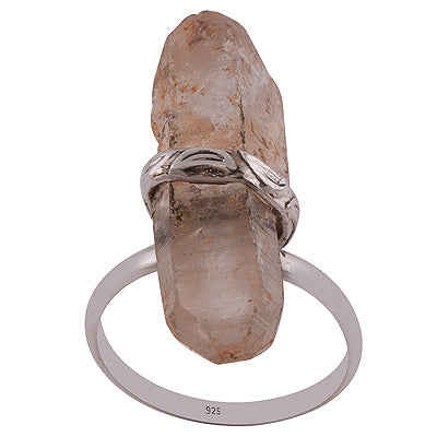 Crystal 925 Sterling Silver Ring - R3402717-8