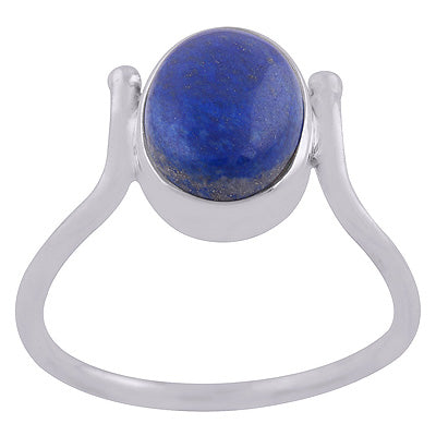 Lapis 925 Sterling Silver Ring - R3402821-5