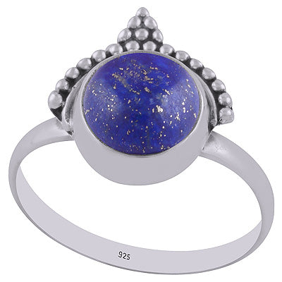 Lapis 925 Sterling Silver Ring - R3402824-5