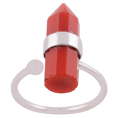 Coral 925 Sterling Silver Ring - R3402841-15