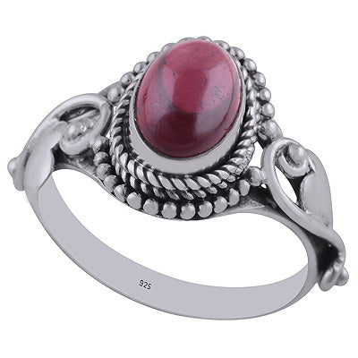 Garnet 925 Sterling Silver Rings - R3402855-2