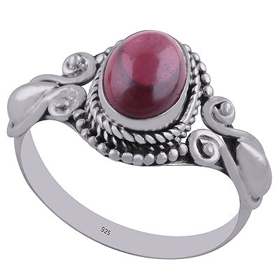 Garnet 925 Sterling Silver Rings - R3402856-2